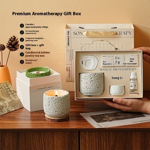 Songli lengshan ชุดของขวัญสุดสร้างสรรค์, เทียนหอมระเหยทันสมัยทำด้วยมือกลิ่นหอมยาวนานสำหรับห้องนอน - Product Image 1