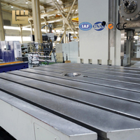 Centre d'usinage horizontal à double broche CNC TH6913B de type plancher avec moteur, perçage de trous profonds, roulement de noyau