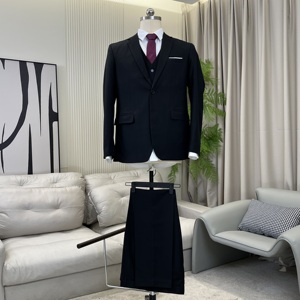 Hombres Casual Primavera 3 Piezas Clásico Blazers Traje Conjuntos Hombres Negocios Blazer Pantalón Chaleco Otoño Hombres Boda Fiesta Negocios <span class=keywords><strong>Abogado</strong></span> Banco - Product Image 4
