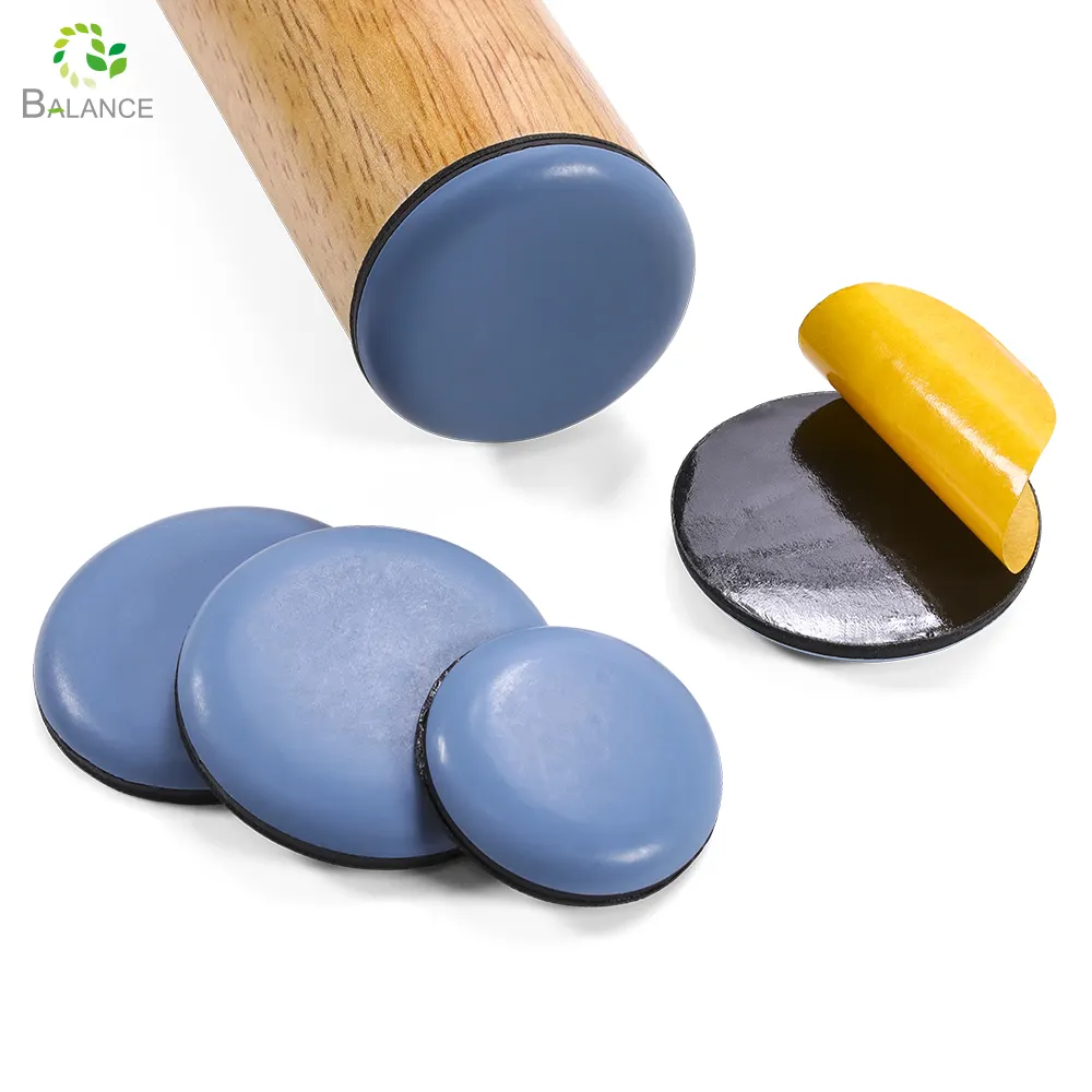 Furniture Glide Moving Pad Stick-on Furniture Slider Bumper Self-Adhesive Pad Floor Protector for Chair Table Sofa Appliances
