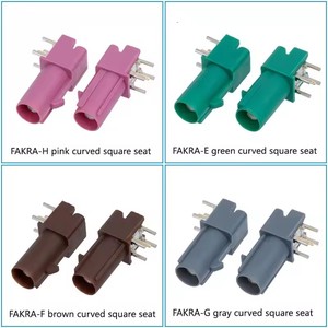 Conector Automotriz FAKRA SMB-JWE Macho en Ángulo con Pin Hembra y Pines FAKRA 50JWE Tipo A/B/C/D/<span class=keywords><strong>E</strong></span>/F/G/Z - Product Image 3