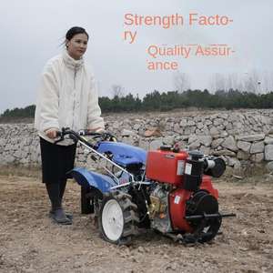 Cultivateurs de décorticage de traitement professionnel Mini motoculteur rotatif Moto Rotavator Cultivateur - Product Image 3