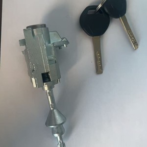 Cilindro de cerradura cilíndrico Yunnuo 51217187881, zincado, gris claro, 2 llaves para puerta de BMW - Product Image 3