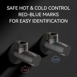 مرحاض عالمي بارد ساخن مقاوم للانفجار من النحاس الأصفر مقاوم للانفجار تدفق كبير للتسرب FKM - Product Image 5