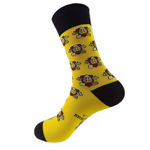 Gran oferta 100% calcetines de vestir de algodón para hombre coloridos animales divertidos pez globo tortuga calamar jirafa calcetines de tubo lindos calcetines Unisex - Product Image 1
