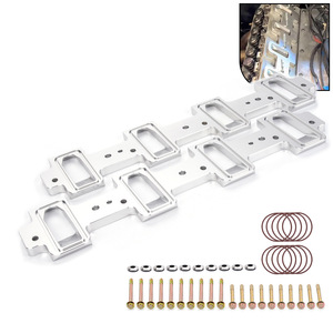 Adaptador de colector de admisión de aluminio 551316 para actualización de motor Chevrolet LSA LSX LS con tornillos - Product Image 1