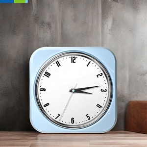 Modern Luxury <strong>Wall</strong> <strong>Clock</strong> Office Stainless Steel Gold Plated Silver <strong>Chrome</strong> Ring Contemporary Electric Kitchen METAL KITCHEN <strong>CLOCK</strong> - Product Image 2