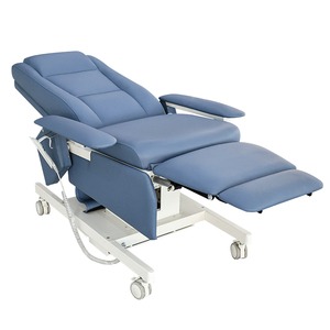 كرسي مستلق كهربائي فاخر 4 أريكة طبية عيادة ضخ مستشفى واحد كرسي انتظار ضخ - Product Image 5