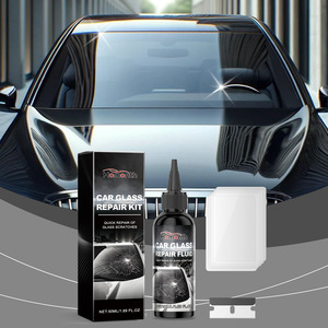 HOMONTH Liquide de réparation nano de <span class=keywords><strong>pare</strong></span>-<span class=keywords><strong>brise</strong></span> <span class=keywords><strong>avant</strong></span> de haute qualité pour voiture Liquide d'entretien des fissures du verre automobile - Product Image 1