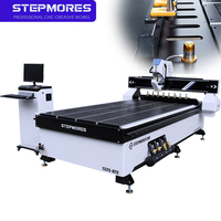 Routeur CNC à changement d'outil automatique 4x8 ATC 1325 pour la fabrication de meubles et d'armoires
