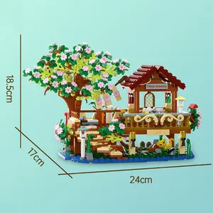 Mork 20206 2025 New 3-in-1City MOC Treehouse Model Creator Room Home Bricks Kids Children Toys Gift 959pcs Building Blocks Sets - Product Image 4