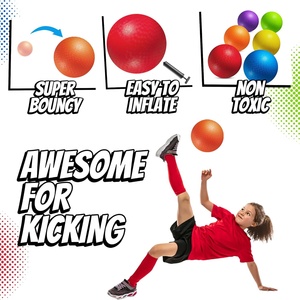 Ballons de jeu en gros : Kickball, Dodgeball, Ballons rebondissants pour enfants et adultes – Équipement de sport extérieur pour l'école et les jeux de cour - Product Image 5