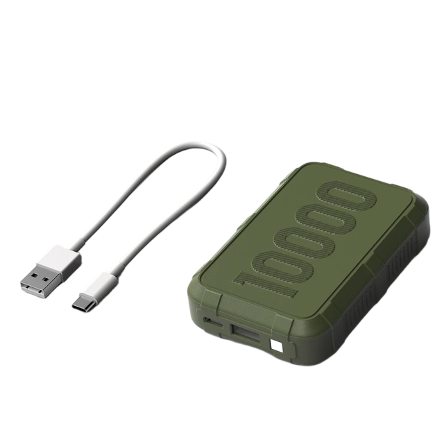 2025 New Trending Portable Waterproof Power Bank Flashlight 10000mAh 22.5W Fast Charging Ultra Slim IP67 Protection Outdoor Use