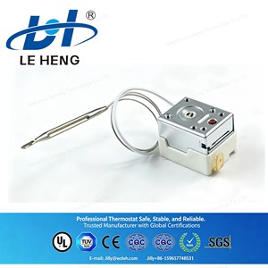 <span class=keywords><strong>Thermostat</strong></span> capillaire à gaz pour chauffage et contrôle de température, 50~450 <span class=keywords><strong>degrés</strong></span>, pour <span class=keywords><strong>four</strong></span>, machine à sceller le thé au lait et marmite électrique, avec bouton - Product Image 2
