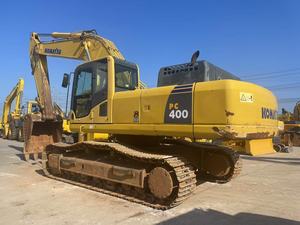 Excavatrice sur chenilles Komatsu PC400 d'occasion, modèle 2020, moteur 258KW, capacité de la benne de 1,9 m³, faible nombre d'heures de fonctionnement, bon état, moteur et engrenages en bon état - Product Image 2