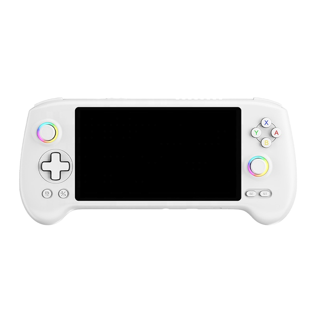 ANBERNIC RG557 Retro Handheld Game Console 5.48 Inch AMOLED Screen 256GB Video Player Hall Trigger Fan Android 13 System PS2