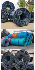 Tubería de Conducto de HDPE de Baja Fricción con Núcleo de Silicona de 32 mm para Cable de Fibra Óptica, Proyecto de Telecomunicaciones FTTH - Product Image 5