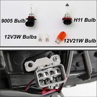 Para 2009 2010 2011 2012 SUBARU FORESTER lámpara de cabeza faros de coche faro Led