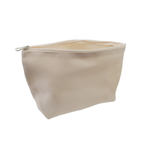 Promotional Canvas <b>Pouch</b> with Nice Gold Zipper Bag Supper Product for Female Cosmetic <b>Pouch</b> Bag with Affordable Price - Product Image 4