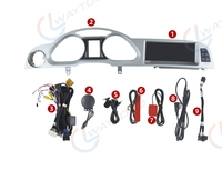 Sistema Estéreo para Auto con Pantalla Táctil de 8.8 Pulgadas, Pantalla Dividida, DSP, GPS, Mirror Link, CarPlay y Android Auto para Audi A6L 2010-2011