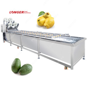 Gg Chi Phí Thấp Nhỏ Thương Mại Cọ Ngày Giặt Máy Sấy Bong Bóng Loại Trái Cây Rau Rửa Dòng - Product Image 2