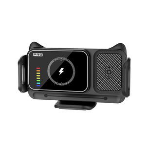 Support intelligent multifonctionnel 15W pour appareils électroménagers, support de téléphone portable pour voiture, chargeur sans fil - Product Image 1
