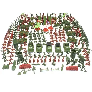 Factory Wholesale 307 Pieces Of 4cm Soldier Suit Sand Table Model Children's Military Toys Action Figure