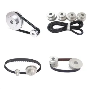 OEM Accepted Belt Width Timing Belt Stainless Steel Pulley Synchronous Pulley For Cars