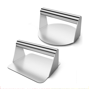 Prensa de Hamburguesas de Acero Inoxidable, Molde para Hamburguesas de Carne de Res, Queso y Carne, Prensa para Hamburguesas, Parrilla de Restaurante, Máquina para Hacer Hamburguesas - Product Image 1