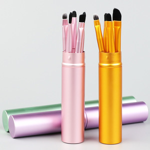 Lot de 5 pinceaux <span class=keywords><strong>à</strong></span> paupières portables de qualité supérieure pour maquillage professionnel – Vente en gros <span class=keywords><strong>à</strong></span> prix abordable - Product Image 2