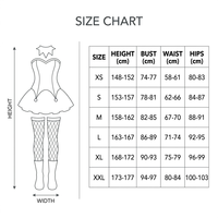 Costume de cosplay Harlequin noir et blanc pour femmes, ensemble de 6 pièces avec corset imprimé diamant et bordure à clochettes pour fête d'Halloween et scène
