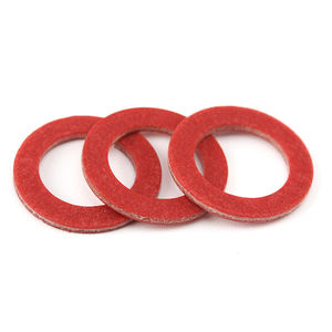 Изготовленная на заказ плоская шайба Красного волокна хлопка - Product Image 3