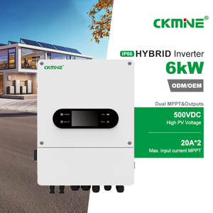 CKMINE AEP-6KP1-D5 Onduleur Solaire Hybride 6KW 48V Étanche IP66 Double Sortie MPPT Monophasé 230V Système Énergétique Domestique 99% - Product Image 4