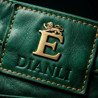 Écussons personnalisés en cuir véritable avec logos métalliques 3D en relief pour jeans, étiquettes arrière en cuir, sacs à main, tricots, meubles