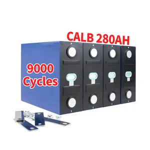 CALB 280Ah 310Ah 등급 A 9000 사이클 Lifepo4 280ah 배터리 전지 태양 에너지 저장 시스템 12V 24V 48V 팩