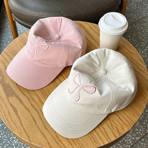 Casquettes de baseball personnalisées en polyester et coton, avec nœud brodé doux et réglable, vente en gros directe usine - Product Image 3