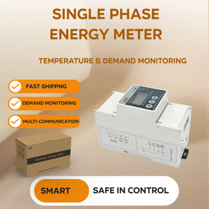 All-in-One Digital Utility <strong>Meter</strong> Single Phase With Energy Max Demand Temperature &amp; Tamper Detection RS485 - Product Image 1