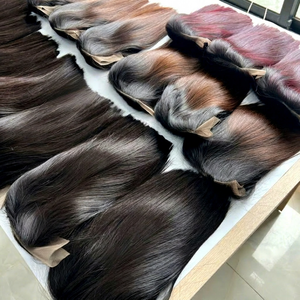 Meilleur prix de gros usine Meilleure vente Remy brut perruques de cheveux raides vietnamiens à double tirage Extensions de cheveux cheveux humains - Product Image 1