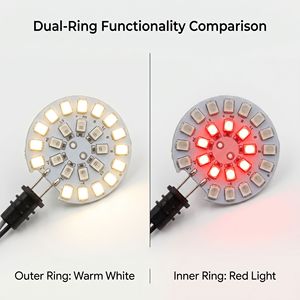 G4LED LAMP DC10-30V 3W 24LEDs Side pin two <b>color</b> <b>change</b> by on/off G4 <b>LED</b> Bulb for marine <b>light</b> - Product Image 4