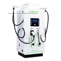 Station de charge double pistolet DC 360 kW 400 kW GBT 20234.3 Chargeur triphasé AC pour poids lourds monté au sol