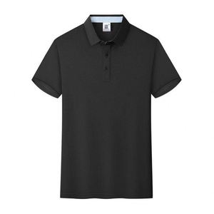 Polo da <span class=keywords><strong>uomo</strong></span> a maniche corte ingrosso nuovo Design con colletto Turn tessuto intrecciato traspirante per pubblicità tute culturali - Product Image 3