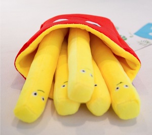 Cuscino Creativo a Forma di Patatine Fritte LK Yummy, Decorazione Festiva, Cuscino per Divano, Regalo di Compleanno - Product Image 2