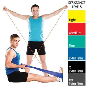 Roll Resistance Band Karet Pipih Berkualitas Terbaik, Elastis Ringan-Sedang-Berat, Panjang 5,5 Meter, 20 Meter - Product Image 4