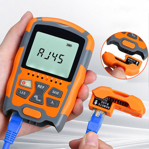 เครื่องวัดพลังงานแสงแบบมัลติฟังก์ชั่นขั้นสูง พร้อมการทดสอบเครือข่าย RJ45 ช่วงคู่ -70 ถึง +10 DBm - Product Image 2