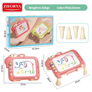 ของเล่นเสริมพัฒนาการ Zhorya กระดานวาดเขียนแม่เหล็กแบบลบได้ 2in1 สำหรับเด็ก - Product Image 6