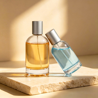 Botol Parfum Kosong Kaca Roller Isi Ulang Mewah Warna Kustom 30ml 50ml 100ml Grosir