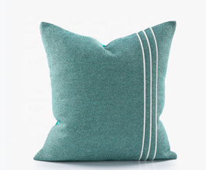 Fodera per cuscino in velluto Patchwork gemma bella fodera per cuscino quadrata moderna di lusso con cuscino decorativo Popo per camera da letto - Product Image 3