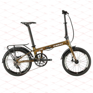 Vélo <span class=keywords><strong>pliant</strong></span> en fibre de carbone intégrale, 9 vitesses, frein à disque, léger et portable, pour les trajets en ville, vélo pliable pour adultes - Product Image 4