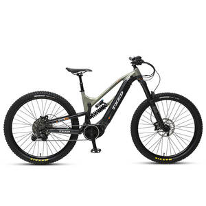 Bicicleta de Montaña TXED Premium con Cuadro de Suspensión, Amortiguador de Aire, 11 Velocidades, Motor Central de 48V/500W, Bicicleta Eléctrica de Trekking - Product Image 2