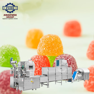 Ligne de production de bonbons gélifiés à haute efficacité, machine de fabrication de bonbons, équipement de fabrication de bonbons de grande capacité - Product Image 1